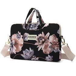 Dachee Black Lotus atten Waterproof Laptop Shoulder Messenger Bag Case Sleeve for 14 Inch 15 Inc ...