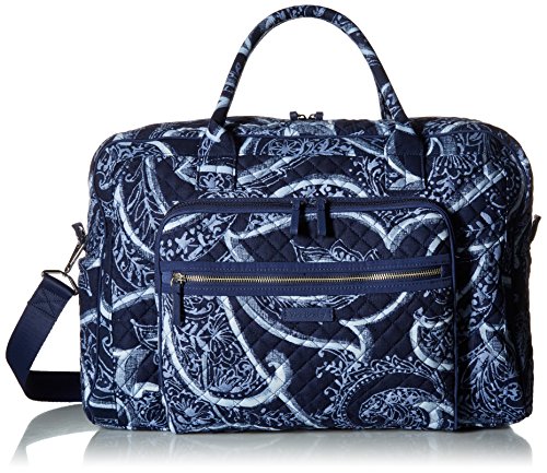 Vera Bradley Iconic Weekender Travel Bag, Signature Cotton, Indio ...