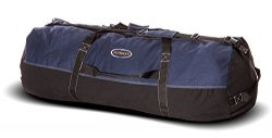 Ledmark Heavyweight Cotton Canvas Outback Duffle Bag, Blue, Giant 48″ x 20″