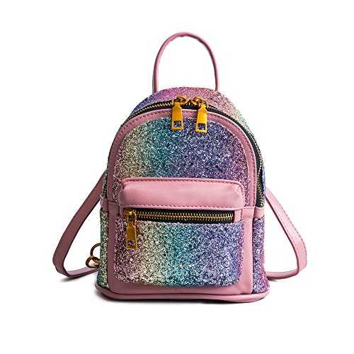 Girls Bling Mini Travel Backpack Kids Children School Bags Satchel ...