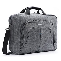 CoolBELL 15.6 Inch Messenger Bag Business Briefcase Water-resistant Nylon Shoulder Bag Multi-fun ...