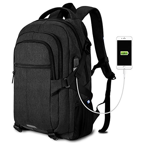 Travel Laptop Backpack 15.6 Inch, Multi-Compartment Laptop Backpack ...