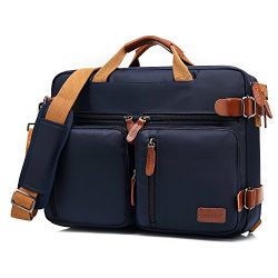 Amzbag Convertible Backpack Laptop Messenger Bag Book Bag School Bag Shoulder bag Laptop Case Ha ...