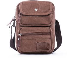 Ranboo Small Crossbody Bag 9.4″ Shoulder Bag Messenger Bag Carrying Case Day Bag Men Casua ...