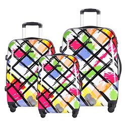 Luggage Set Durable Lightweight Spinner Suitecase