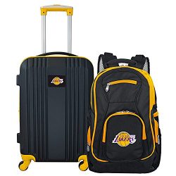 Denco NBA Los Angeles Lakers 2-Piece Luggage Set