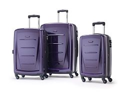 Samsonite Winfield 2 Fashion 3 Piece Luggage Set “Purple”