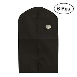 OUNONA 6PCS Garment Bag Protector Suit Bag for Travel Garment Closet Organize Clothes Dust Cover ...