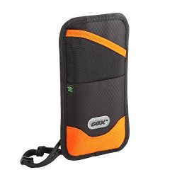 GOX RFID Blocking Travel Neck Wallet, Premium Family Passport Holder, Travel Document Organizer  ...