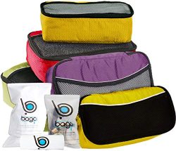 Bago 5 Set Packing Cubes For Travel – Luggage & Bag Organizer – Pack Like a Pro