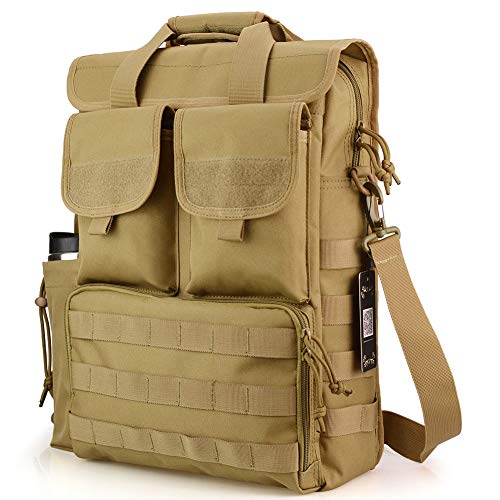 Tactical Briefcase Military Laptop Messenger Bag Computer Shoulder Bag ...