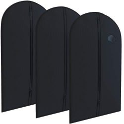 Black Suit Garment Travel Bags 3 Pack – 40″ X 24″ – By Your Bags