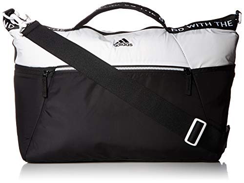 adidas Studio III Duffel Bag, White/Black, One Size - LuggageBee ...