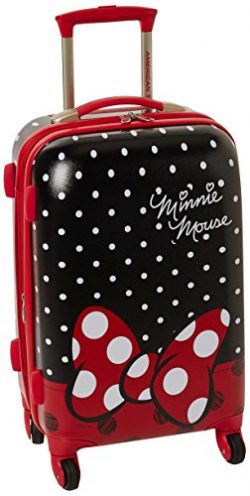 American Tourister 21 Inch, Minnie Mouse Red Bow