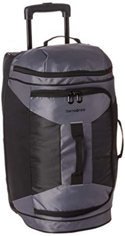 Samsonite 22 Inch Rolling Duffel, Riverrock/Black, One Size