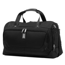 Travelpro Luggage Crew 11 22″ Carry-on Smart Duffel with Suiter w/USB Port, Black