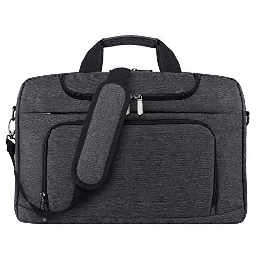 Bertasche Laptop Shoulder Bag 17-17.3 inch Water-Resistant Bussiness ...