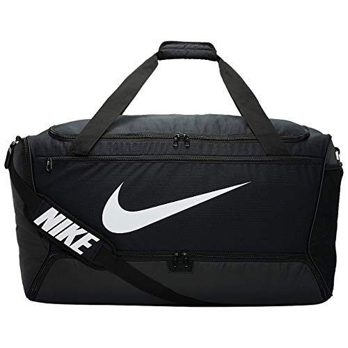 Nike Nike Brasilia Xl Duffel - 9.0, Black/Black/White, Misc ...