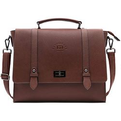 17 Inch Briefcase for Women,Multi-Pocket Work Bag Spacious Office Computer Bags Laptop Messenger ...
